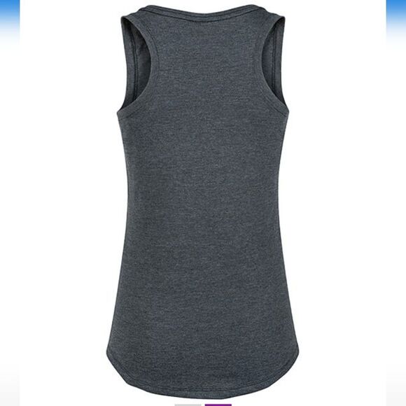 Instant Message I'm Not Bossy Gray Tank Top Women XL Cotton Polyester - Picture 2 of 7